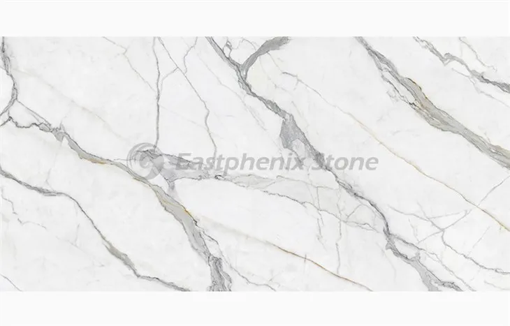 Sintered stone slab for bathroom vanity top